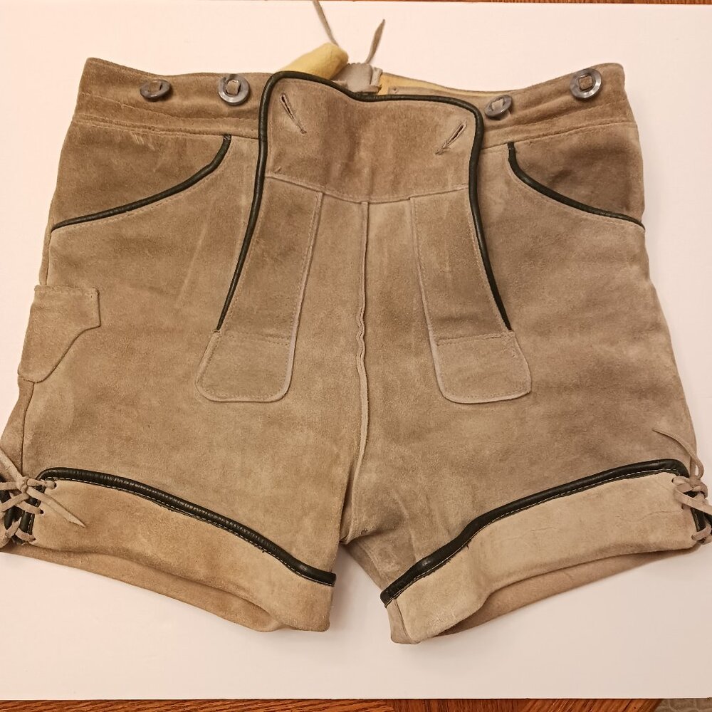 Oktoberfest Hubertus Lederhosen Made in EU sz 30